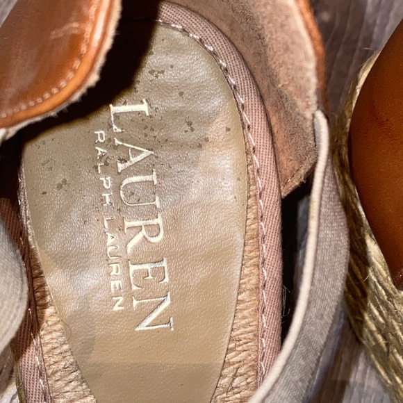 Ralph Lauren Courtney espadrilles wedge sandals size 8.5 - Picture 7 of 7